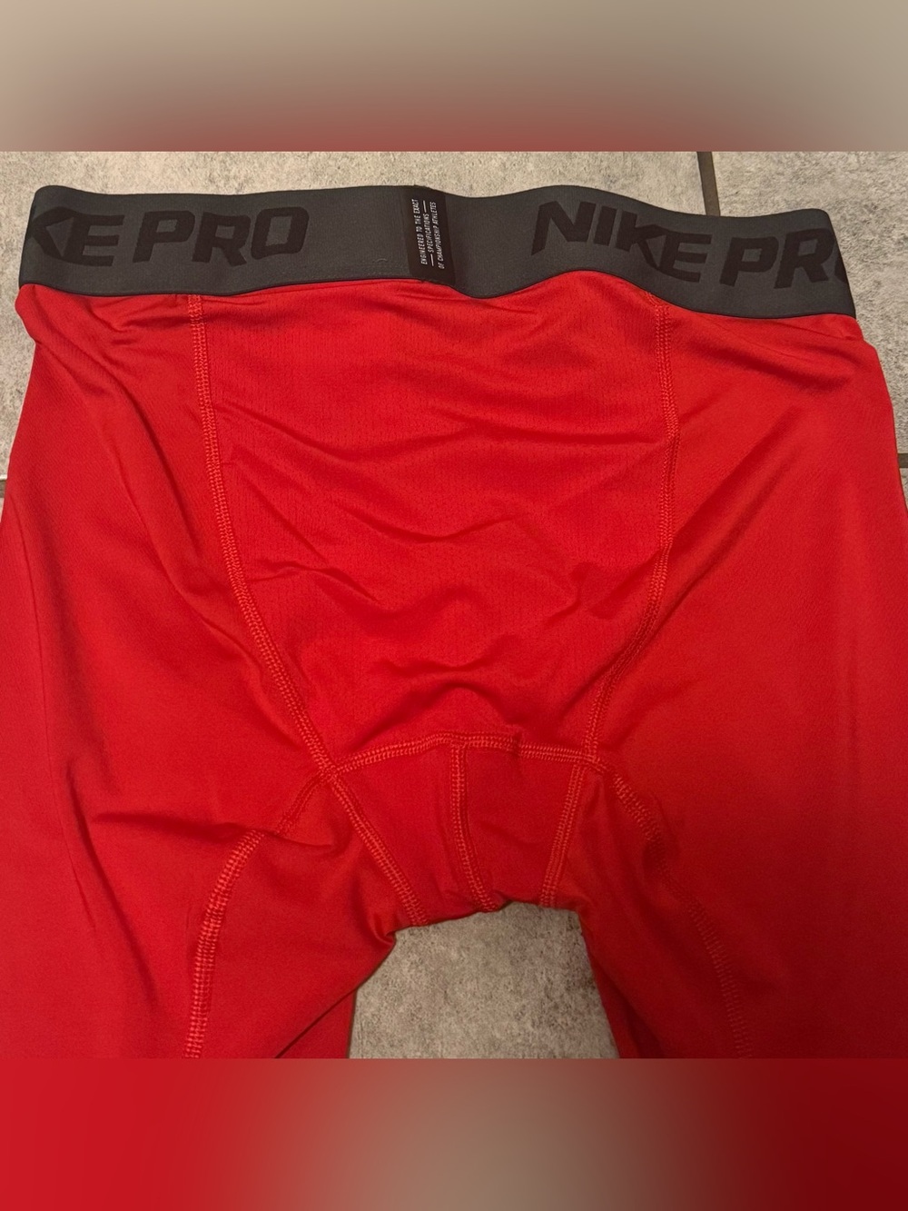 Nike Pro NBA 3/4 Compression Pants Size Medium Red NWT Basketball - Picture 4 of 7